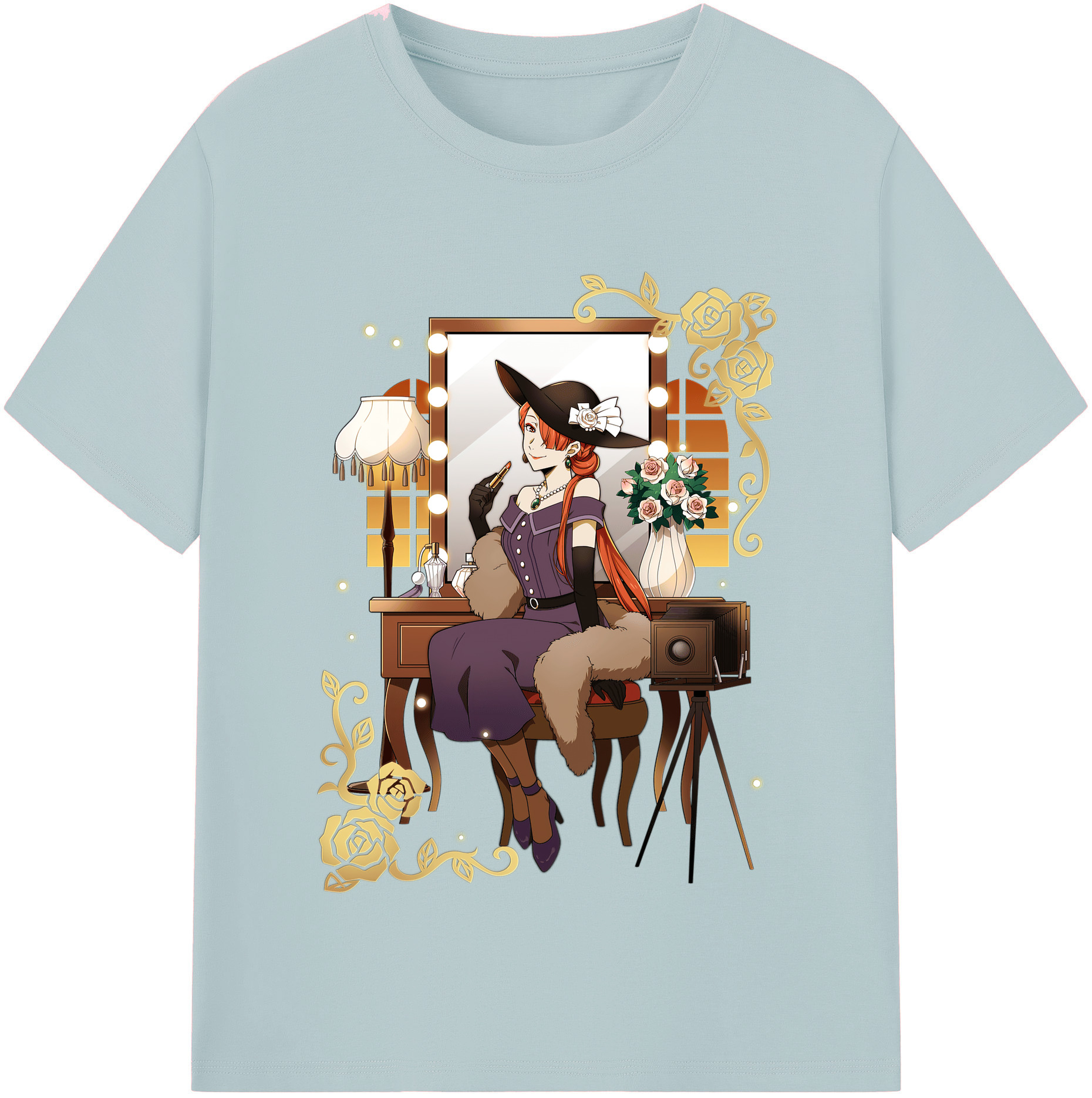 （画像用） 文豪ストレイドッグス Bungo Stray Dogs 綿100％半袖Tシャツ（フロントプリント）